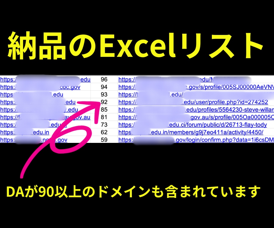 教育機関の被リンク50本でSEO対策します 外部SEO対策｜貴重なEDUドメインによりドメインパワー向上 イメージ4