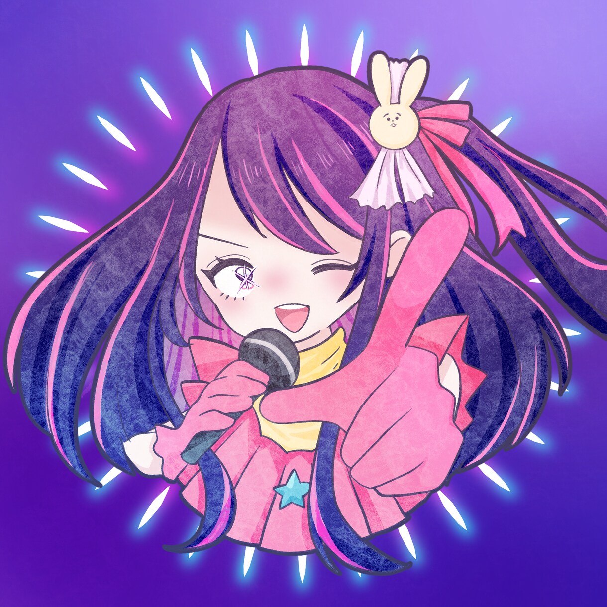 かわいいデジタルイラスト作成します うるうるお目目のかわいいイラストです イメージ7