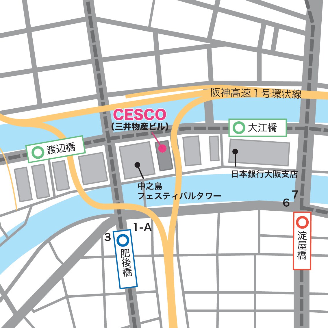 地図をデザインソフトで作成します パンプレットやチラシに地図を入れたい場合に！ イメージ3