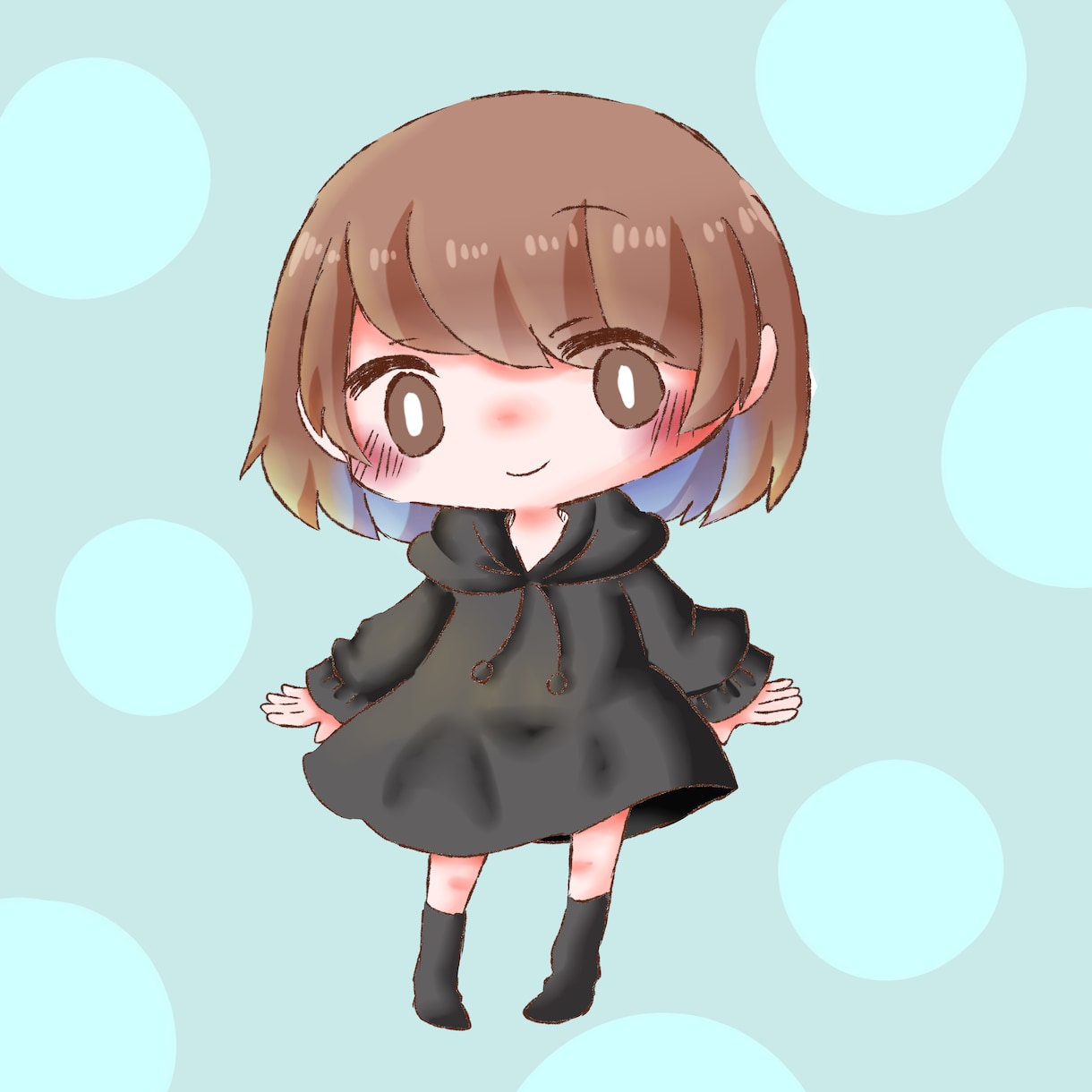 アイコンイラストをお描きします 納得いくまで修正何回でも！SNSのアイコンに！ イメージ2