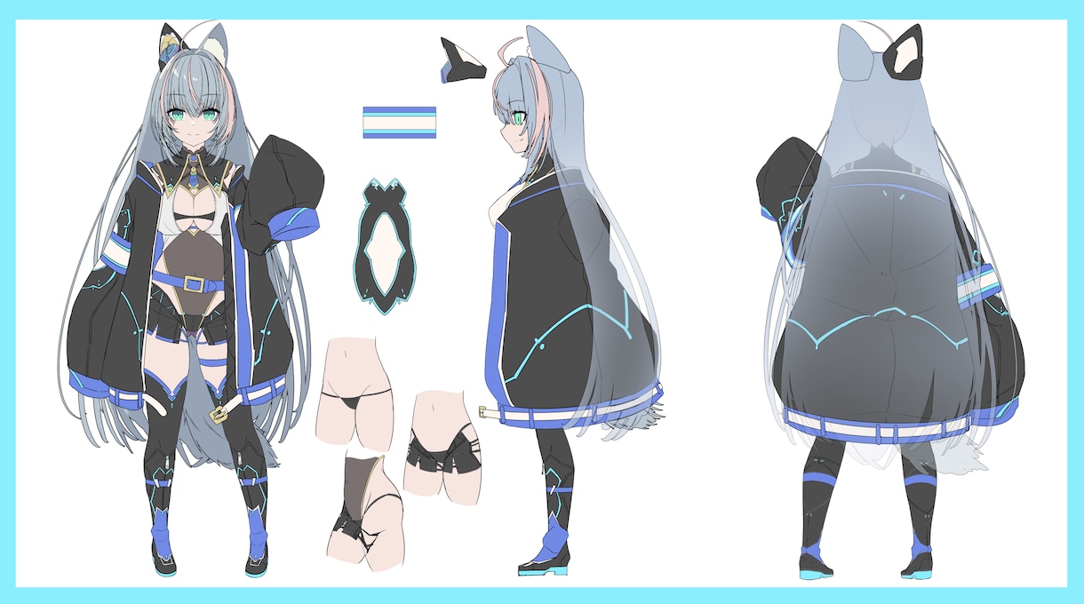 TRPG等の立ち絵、キャラデザを制作します 欲しいキャラクターを創造します！ イメージ7