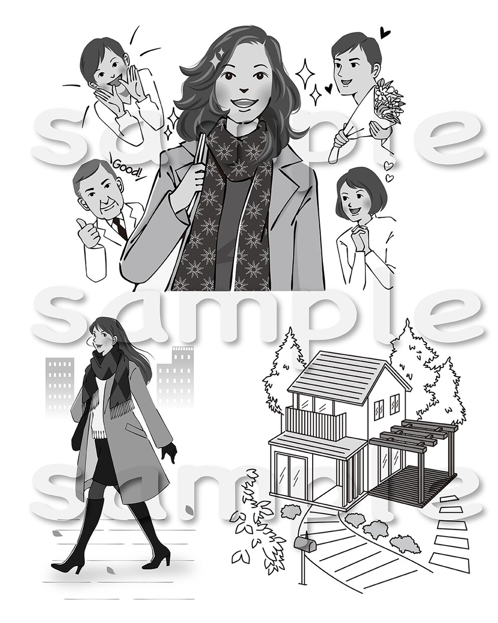 3点以上から商用利用可能イラスト描きます 文章では伝えきれないコトをイラストで伝えます。 イメージ6