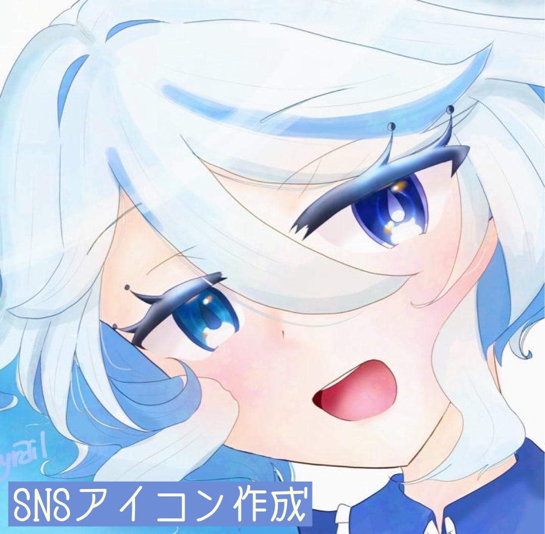 イラストアイコンを作成します 最安値◎短納期◎ファンタジー系少女アイコンでSNSを彩る♪ イメージ1