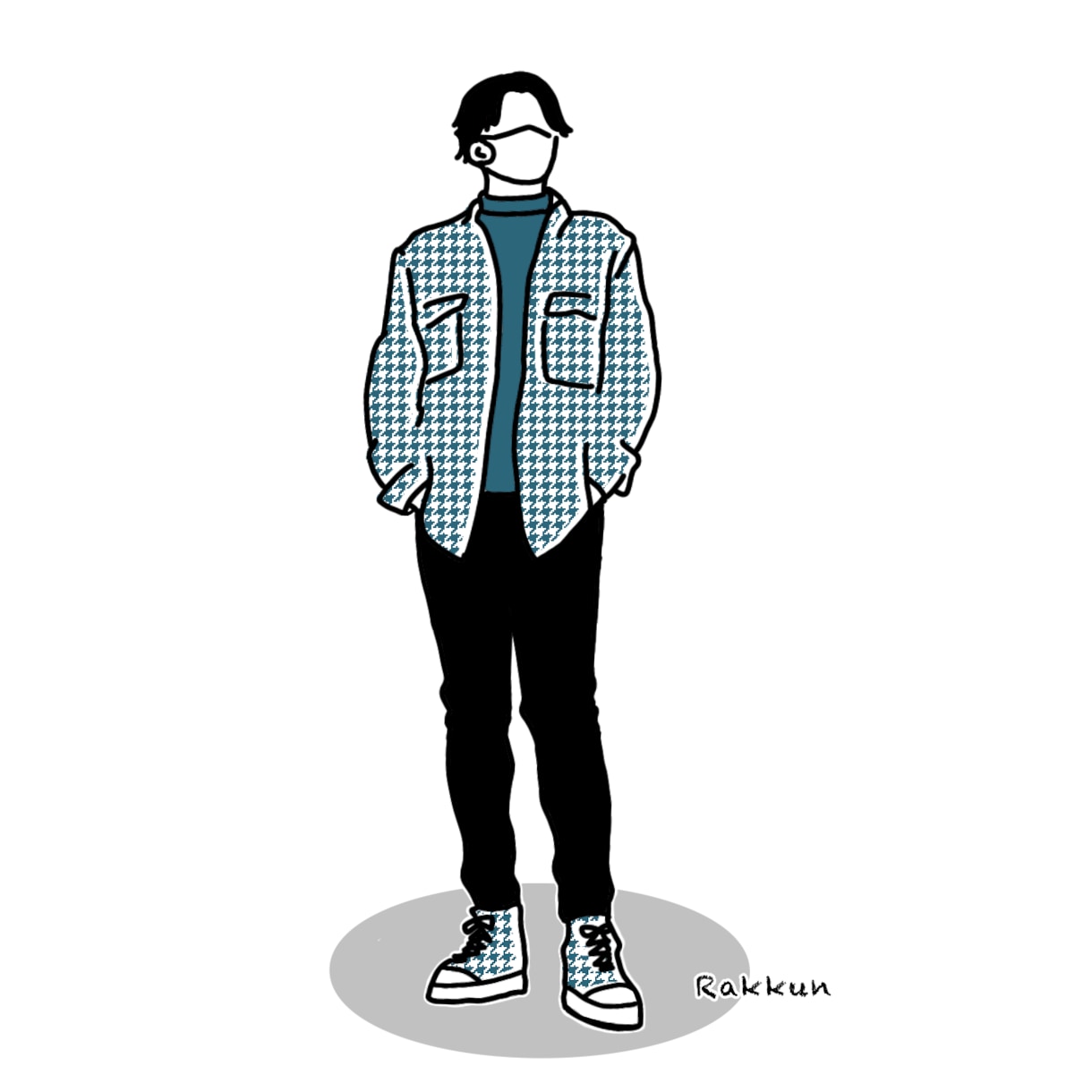 商用OKシンプル・おしゃれなアイコンを描きます SNSで人柄を伝えたい方へ★即日〜３日でお届けします イメージ2
