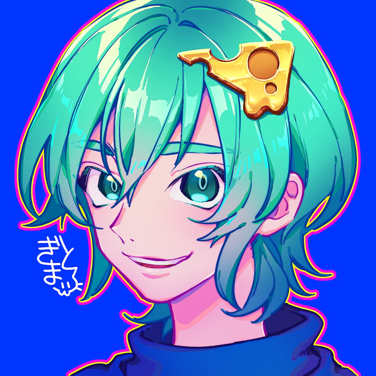 ハイクオリティアイコン: 人物+簡単な背景描きます SNSでの"顔"を丹精込めて描かせていただきます！ イメージ2