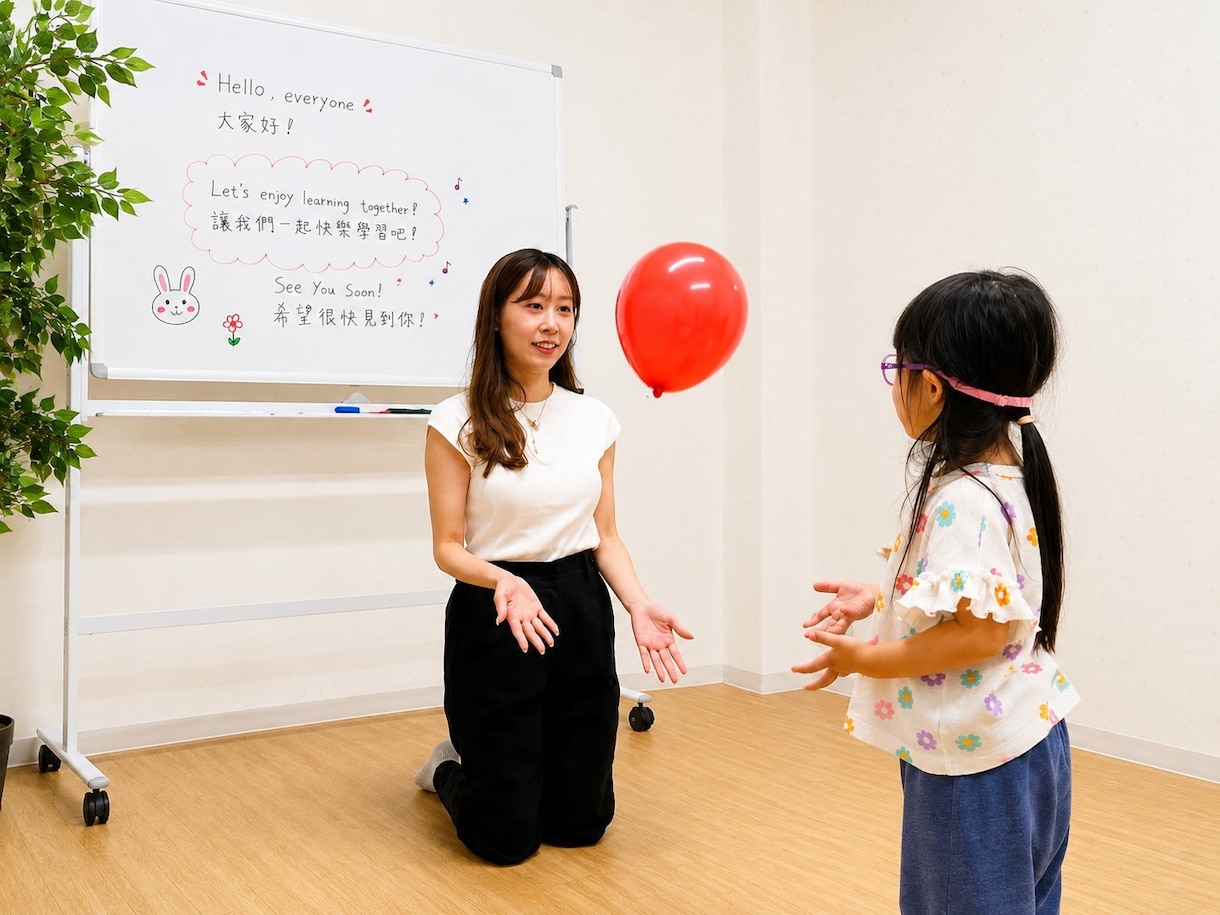 ２～５歳向けオンラインで中国語×英語を教えます 台湾出身講師と遊びながら中国語にふれよう♪ イメージ4