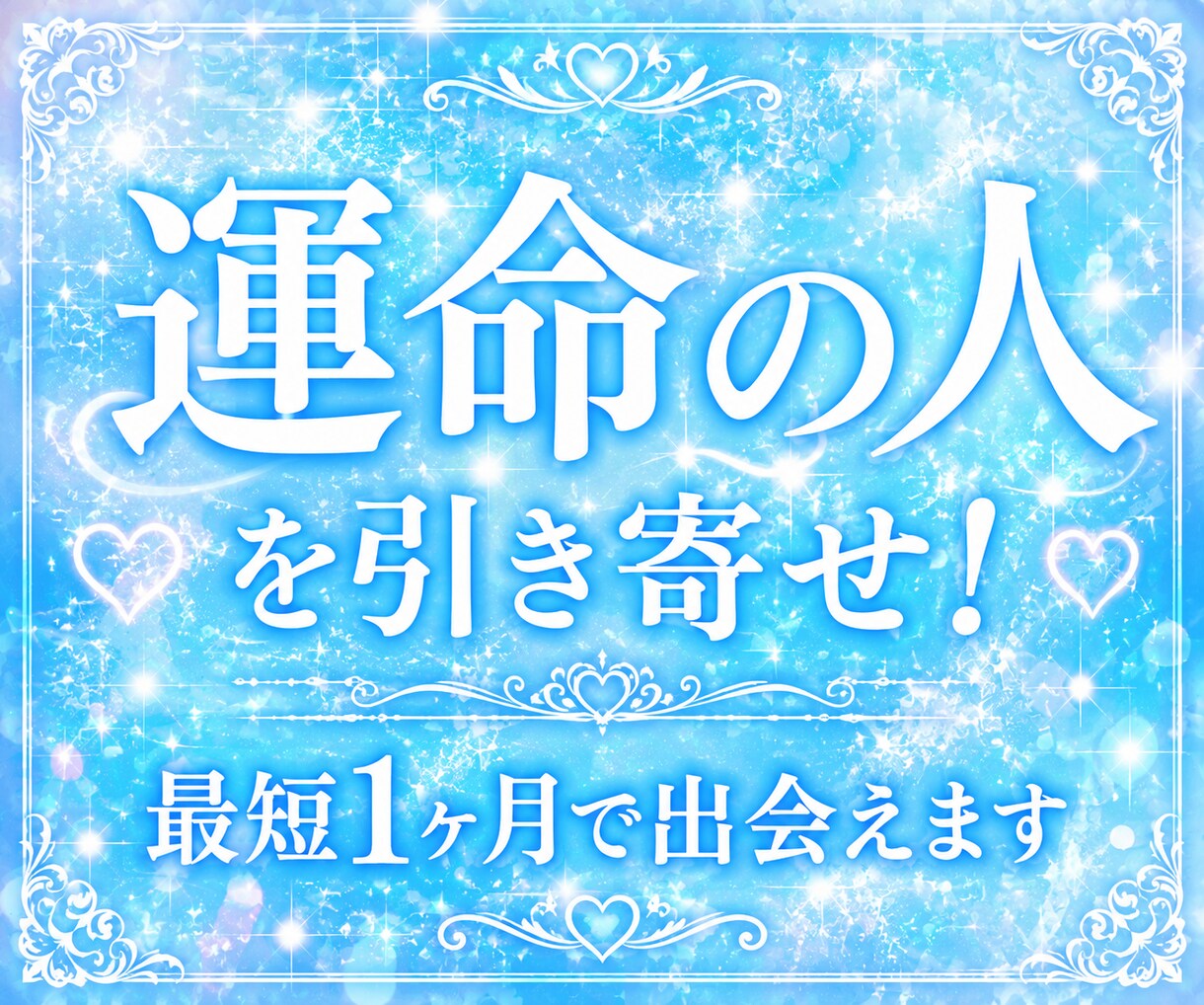 運命の人を引き寄せ！最短1ヶ月で出会えます どんな人/いつ/どんな場所で/霊視でお答えします！ イメージ1