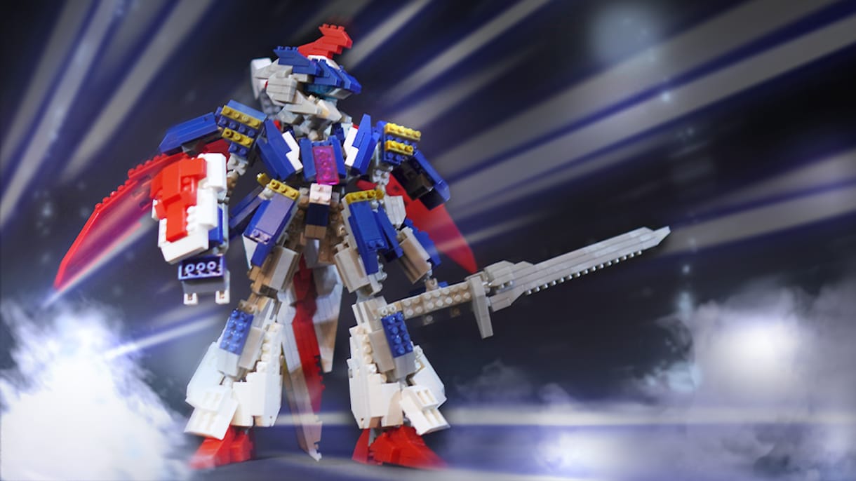 シンノスケが画像をエフェクトたっぷりにデコります ガンプラ・レゴ・プチブロックなど趣味の一枚を画像加工！ イメージ5