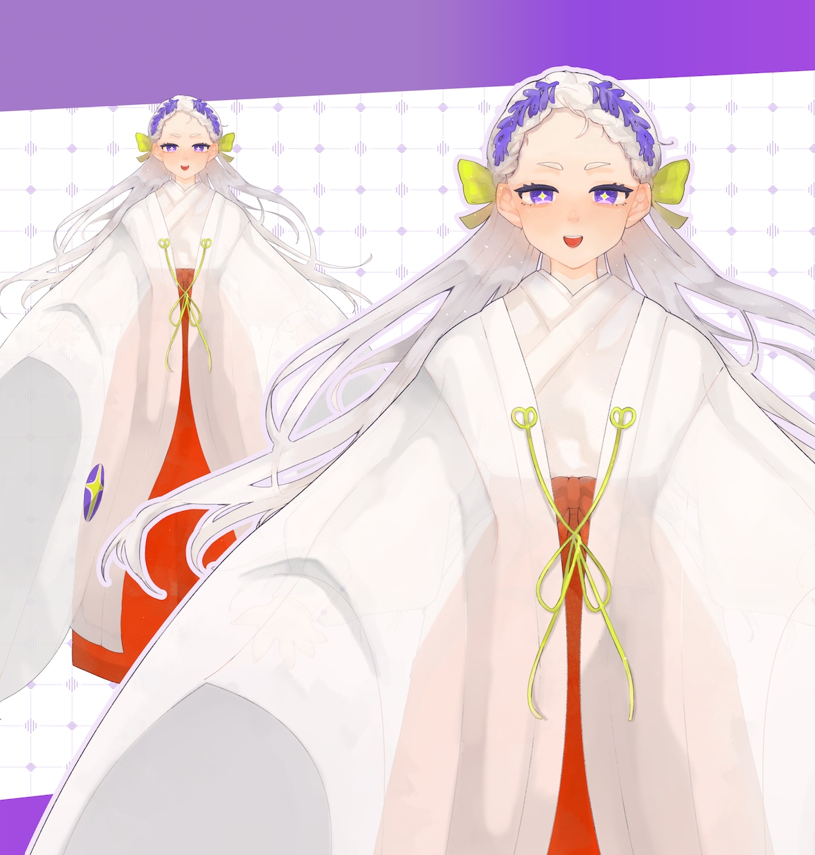 IRIAM向け・Vライバー立ち絵制作します IRIAM配信経験を活かしサポート！ イメージ1