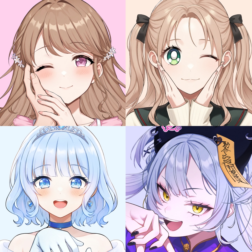 歌ってみた・配信・動画等！イラスト全般描きます Vtuber・IRIAM・一枚絵・アイコン・立ち絵・グッズ イメージ6