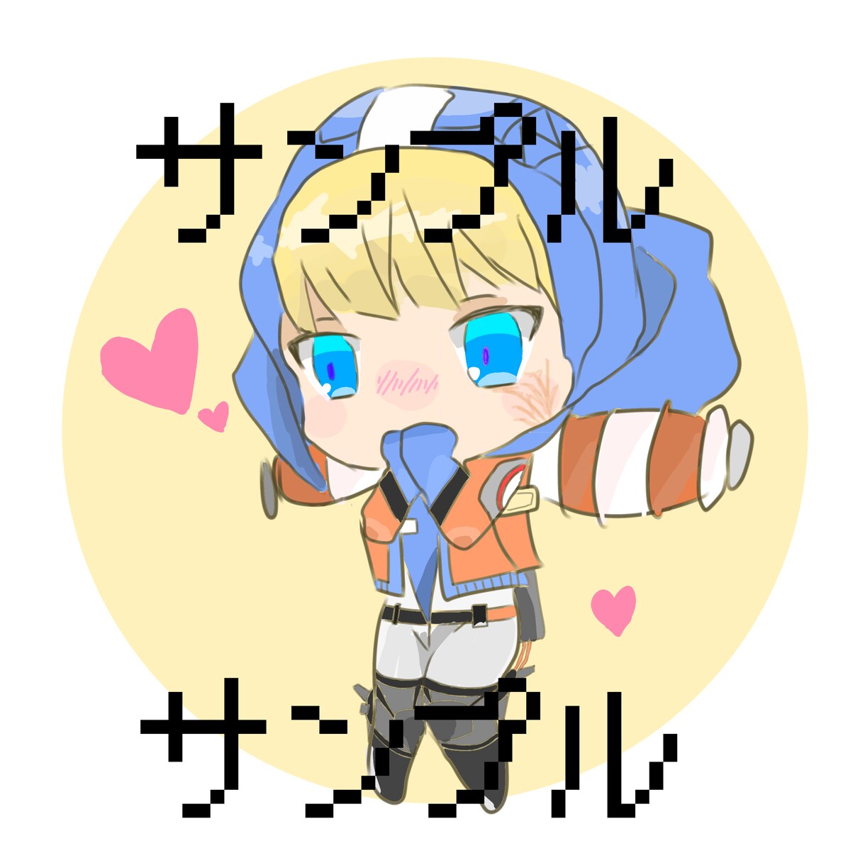 デフォルメアイコン描きます SNSや色んな用途で使えるデフォルメアイコンを描きます イメージ2