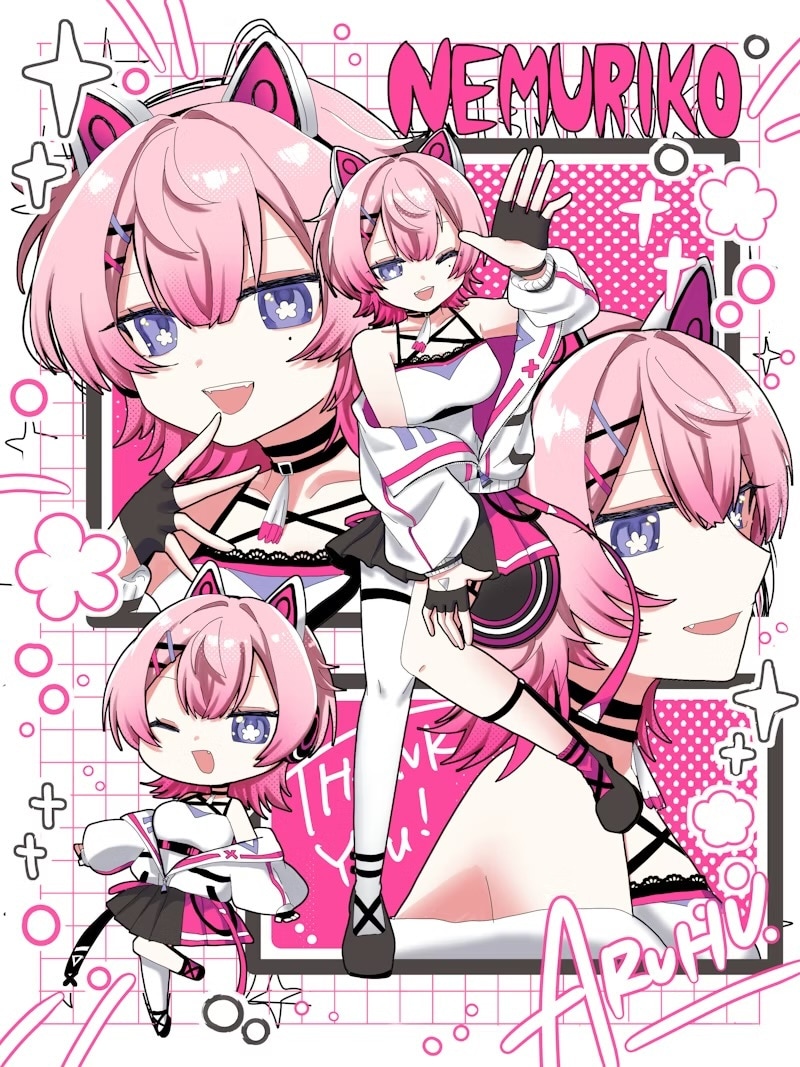 可愛い詰め込みイラスト描きます SDイラスト、顔アップイラスト、全身イラストのセットです。 イメージ1