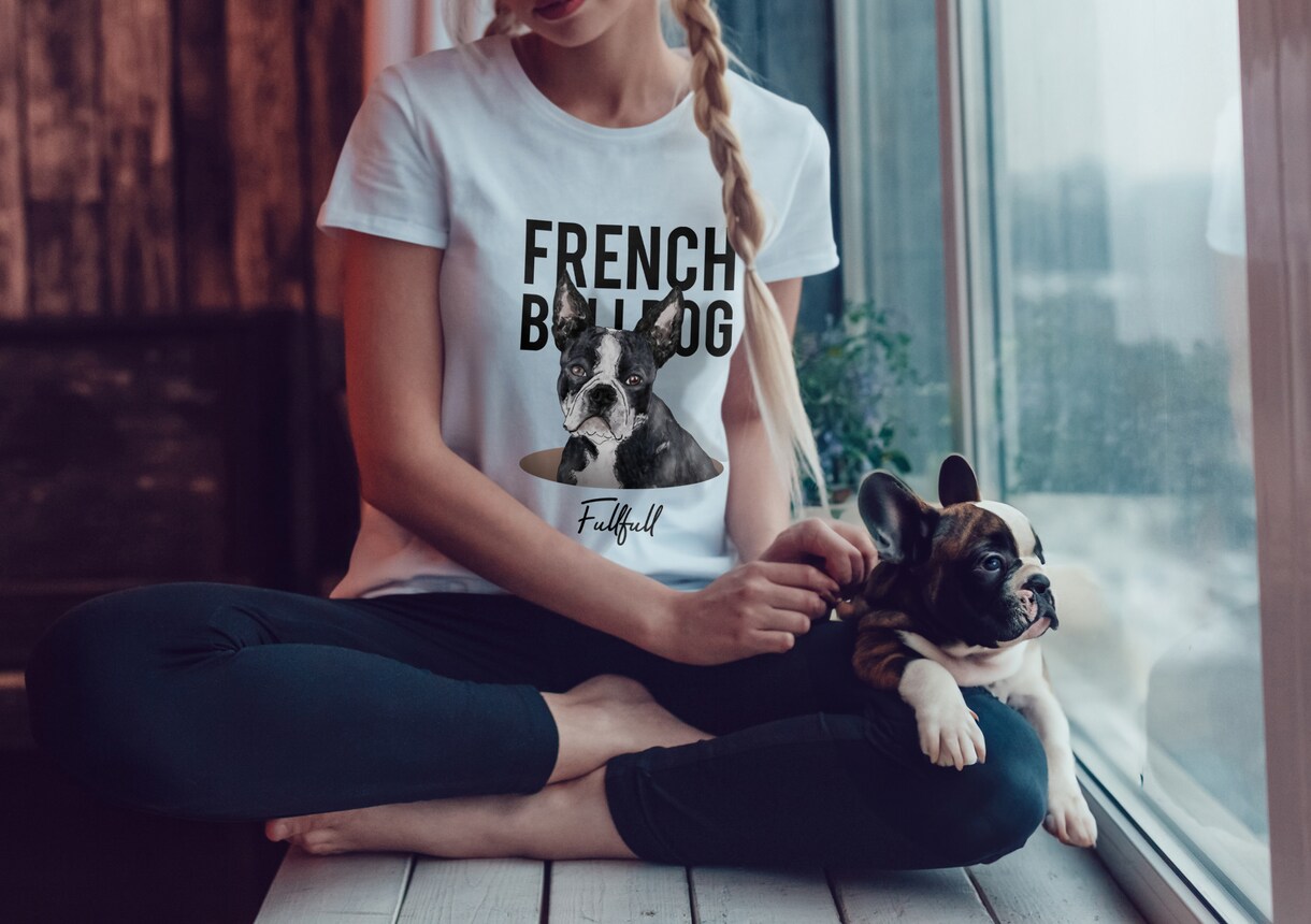 愛犬・愛猫の世界にひとつだけのTシャツつくります グラフィックデザイナーが作るオリジナルのTシャツ♥♥♥♥ イメージ1