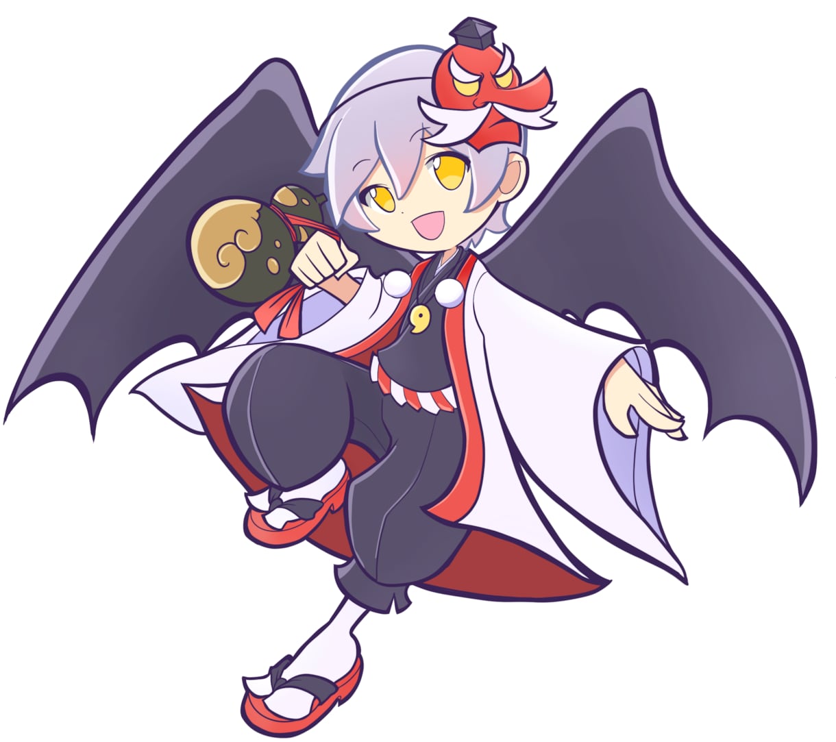 ぷよぷよ風イラスト描きます ご自身をあの絵柄で表現！(全身イラスト) イメージ3
