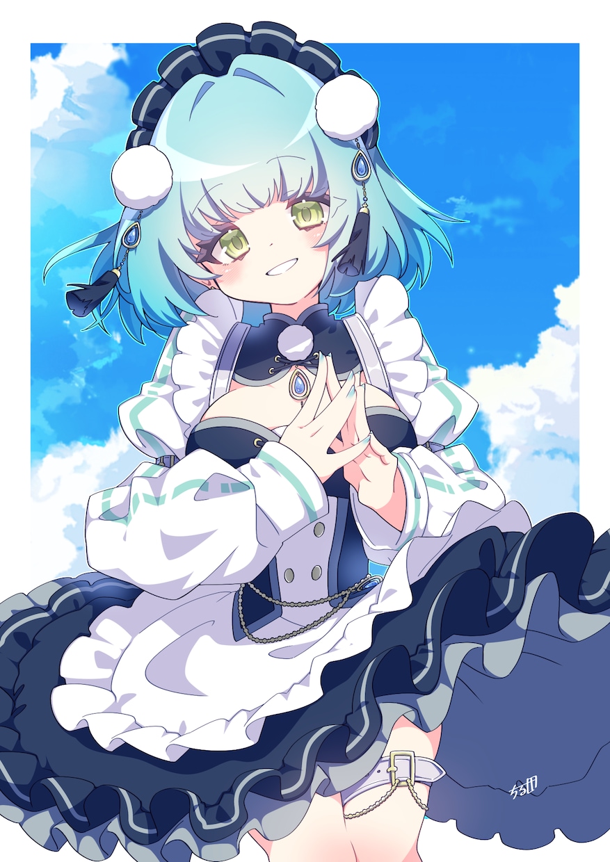 アニメ塗りのかわいいイラストを描きます 活動者様にオススメ！動画や配信のサムネイルにいかがですか？ イメージ2