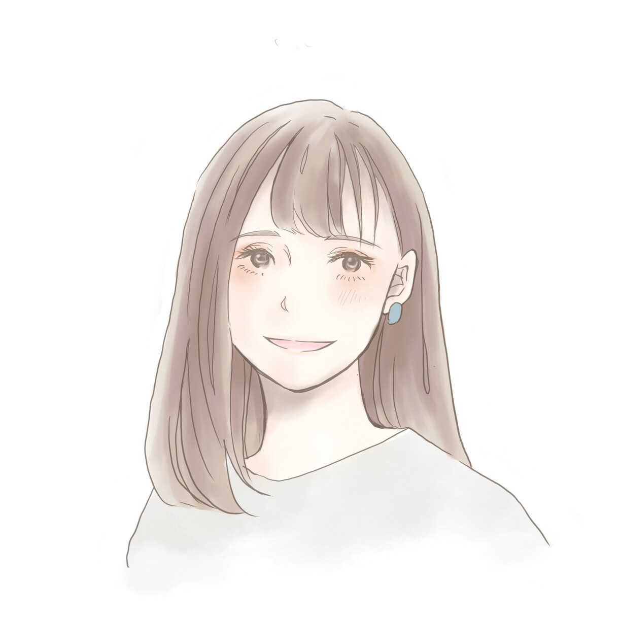 SNSなどのアイコン作成します Twitter,インスタのアイコンをデジタルで描きます イメージ3
