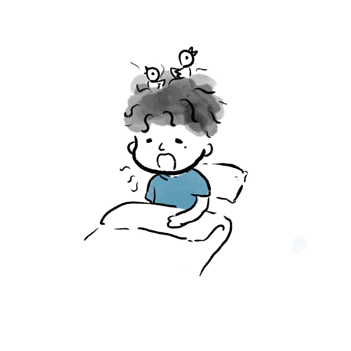 ふんわり優しい似顔絵アイコン描きます あたたかみのある手書きタッチで、似顔絵アイコンをお描きします イメージ10