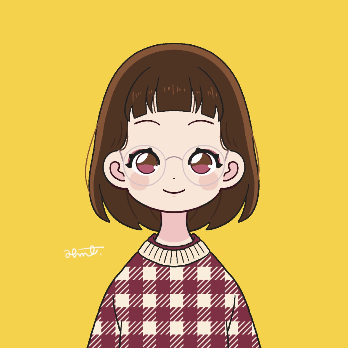 かわいい似顔絵描きます アイコンや名刺にもおすすめです イメージ7