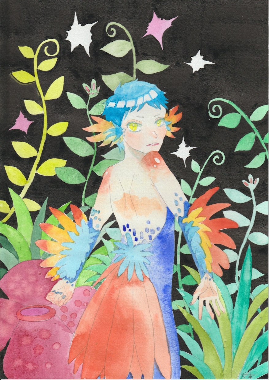 人外イラストを描きます 人のようで人ではない、人ならざる者を描きます。 イメージ1