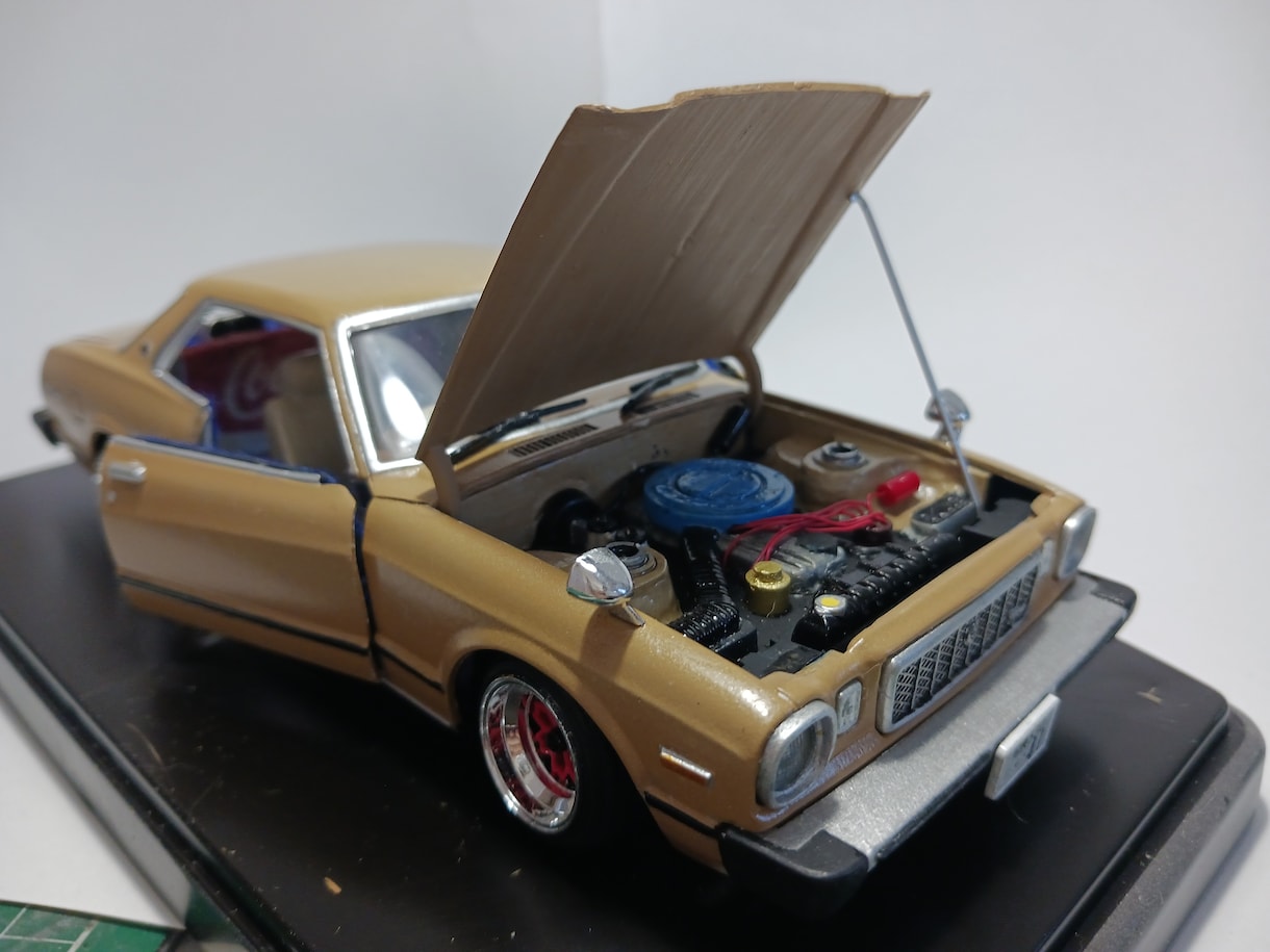車のプラモデル製作します。カスタマイズも対応します 市販のカーモデルが、ご希望の仕様に！愛車とソックリにも!? イメージ5