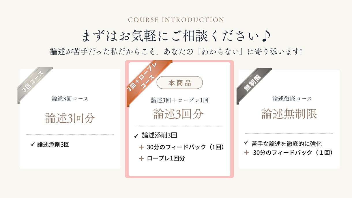 キャリコン論述試験が苦手な方を添削します オールA判定・論述40点の私が考え方から丁寧に解説 イメージ9