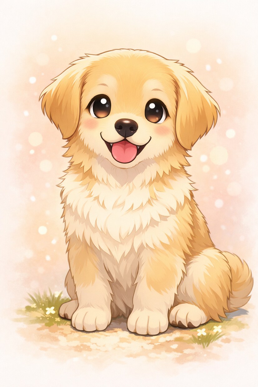 ペット画像を専門技術で加工します 柔らかい雰囲気の壁紙♪ 修整1回無料 イメージ3