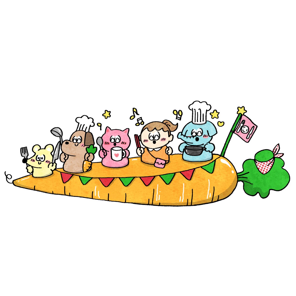 アイコンや商品パケに！ゆる～く笑えるキャラ描きます お手元にかる～くかわいいユーモアを イメージ6