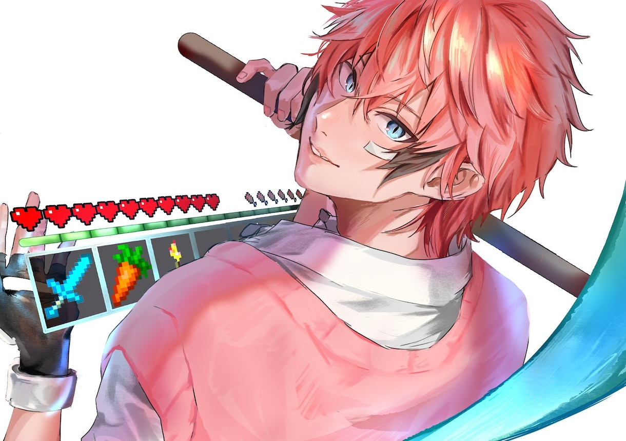 イラスト制作します 幅広い絵柄で1枚絵から、立ち絵まで受け付けております‼️ イメージ2