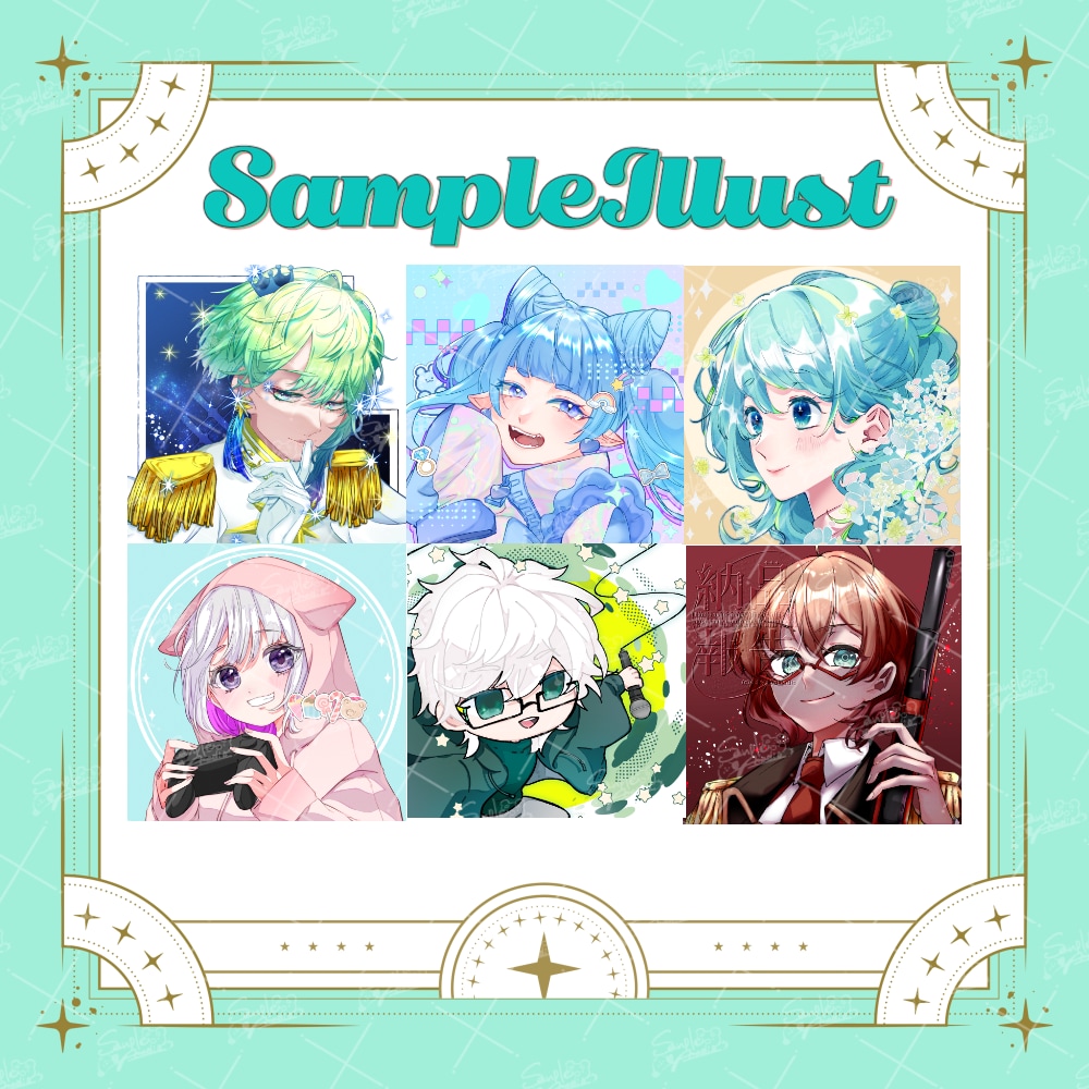アイコン描きます SNSライフを彩る！可愛いイラストをお届け♡ イメージ2