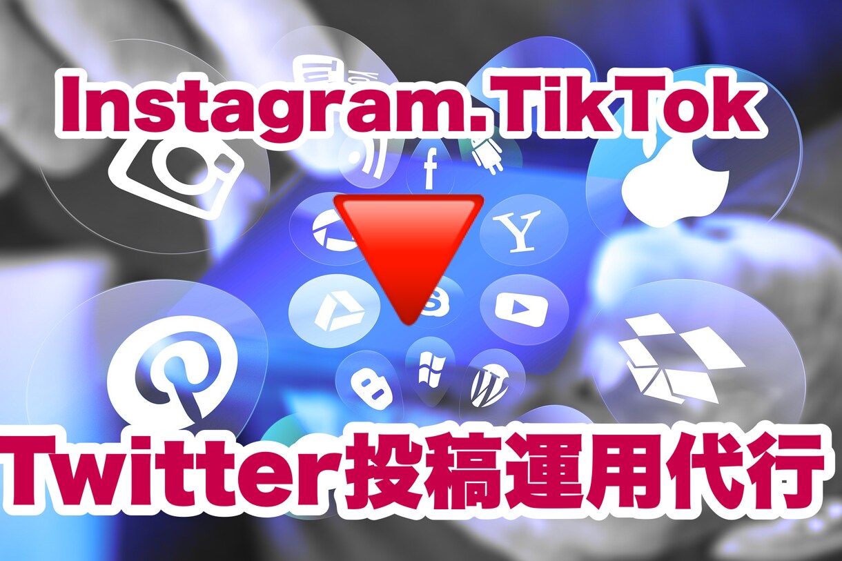各種SNS投稿を⇨Twitterで運用代行します Instagram TikTok⇨Twitter運用拡散付き イメージ1