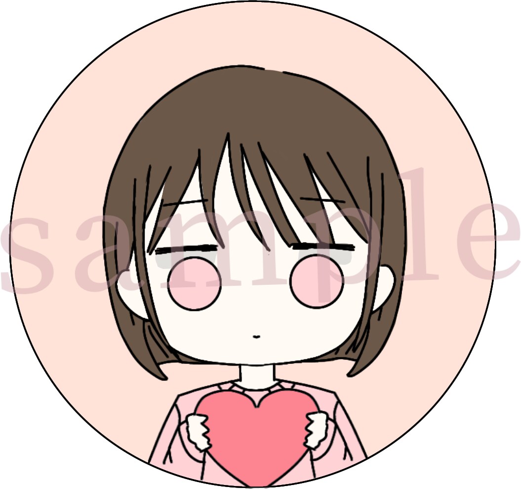 好感度 UP！SNSのアイコン描きます コスパ最強！低コストでお望みのアイコンを！無料修正何回でも！ イメージ5