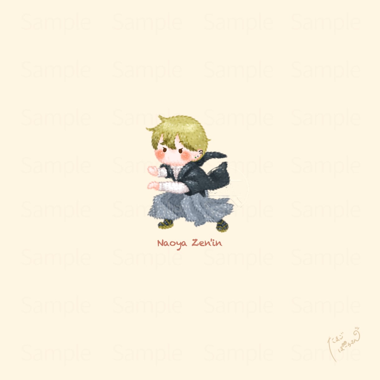 ふわふわぬいぐるみタッチのイラストお描きします SNS・グッズに使える！印象に残る ぬいキャラ制作します！ イメージ5