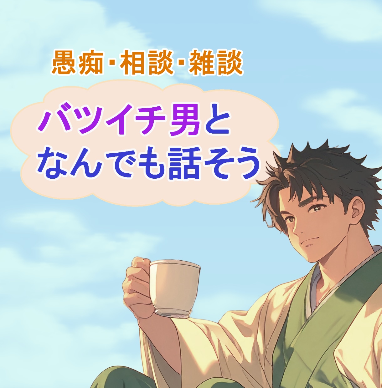 バツイチ男が雑談でも質問でも聞いていきます 聞いてみたいことがあったらお気軽にどうぞ！ イメージ1