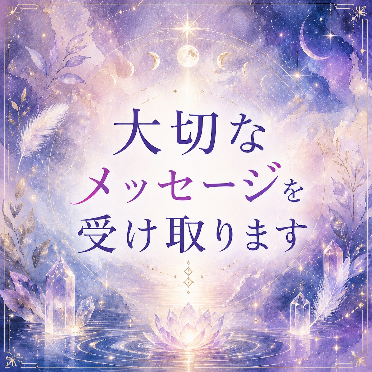 ご先祖様からチャネリングメッセージを受け取ります 一番身近であなたを守るご先祖様から大切なあなたへ イメージ2
