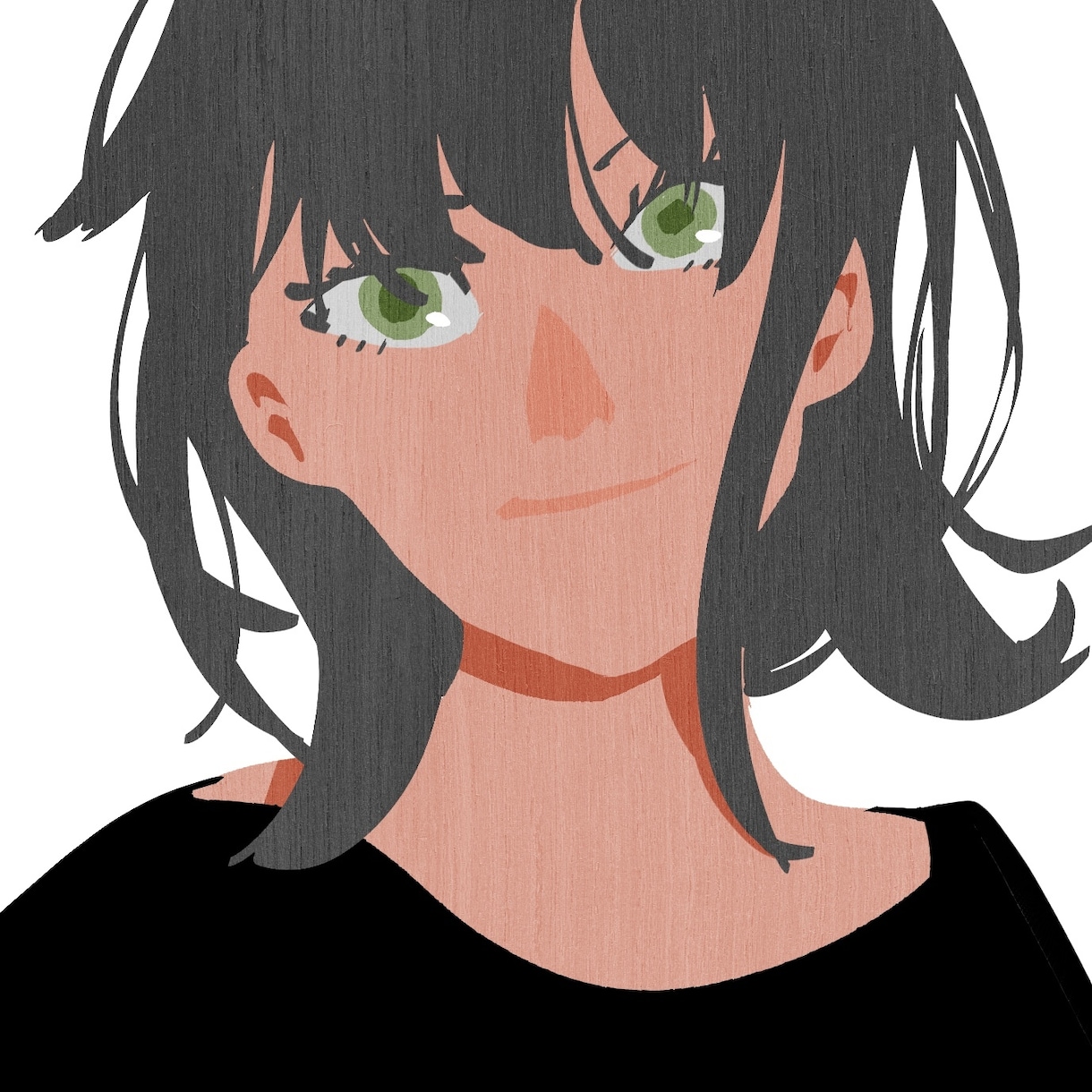 パッと目を引く！シンプルアイコン描きます イメージカラーを強く打ち出し人物像を伝える イメージ2