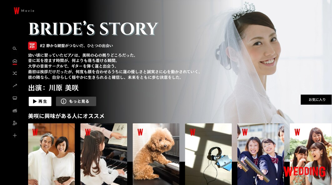 Netflix風 プロフィールムービーお作りします 黒or白の選べるデザインで思い出を演出！BGM3曲使用可◎ イメージ2