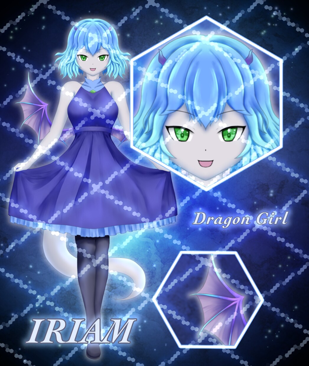 IRIAM・TRPG◆人外・ゴシック立ち絵描きます ファンタジーにピッタリ！ハッキリ塗りで動画・配信に最適！ イメージ3