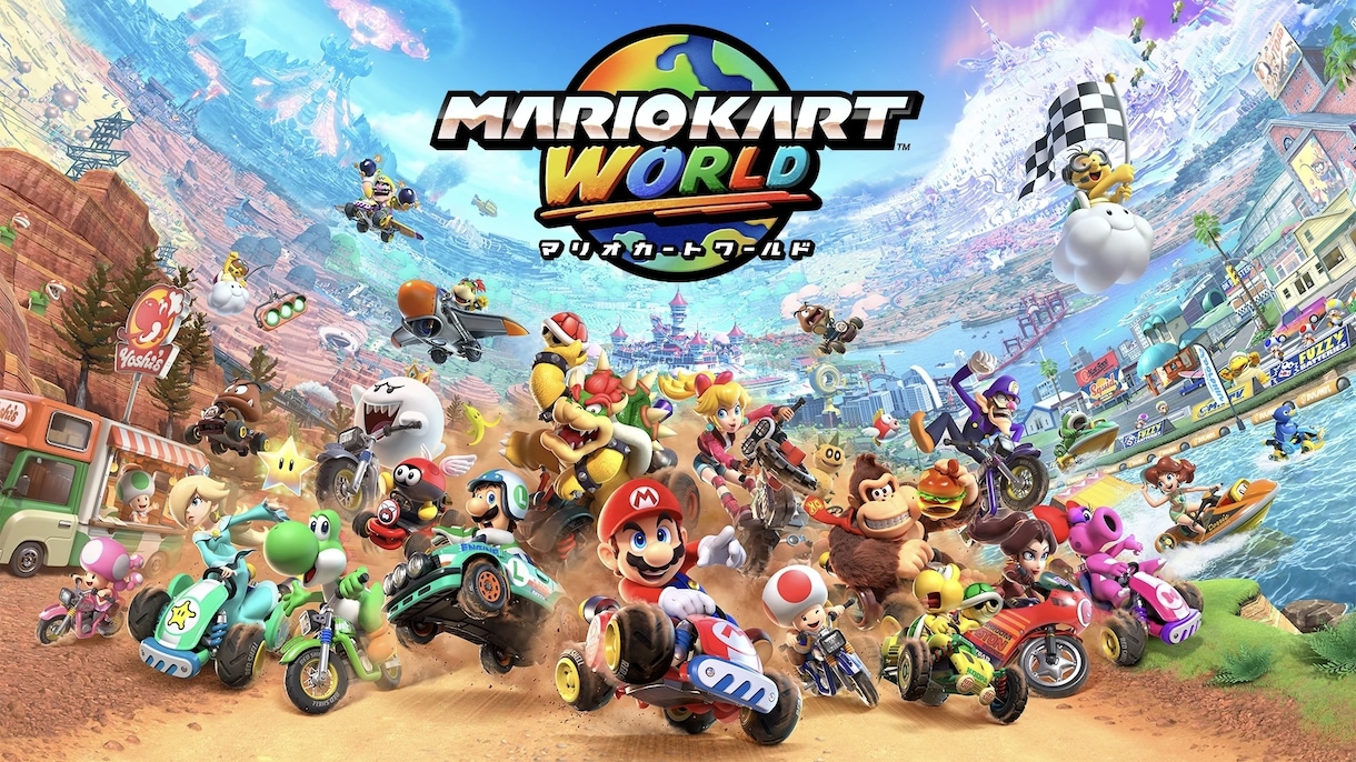マリカート ワールド代行承ります グランプリ・サバイバル★3トロフィー取得代行など イメージ1