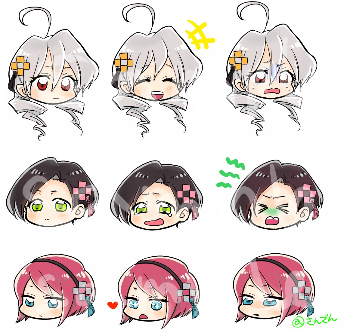ご希望のイラスト(モノクロ/カラー)を作成します 商用可。フリー素材等で欲しいものがない場合に最適です イメージ4