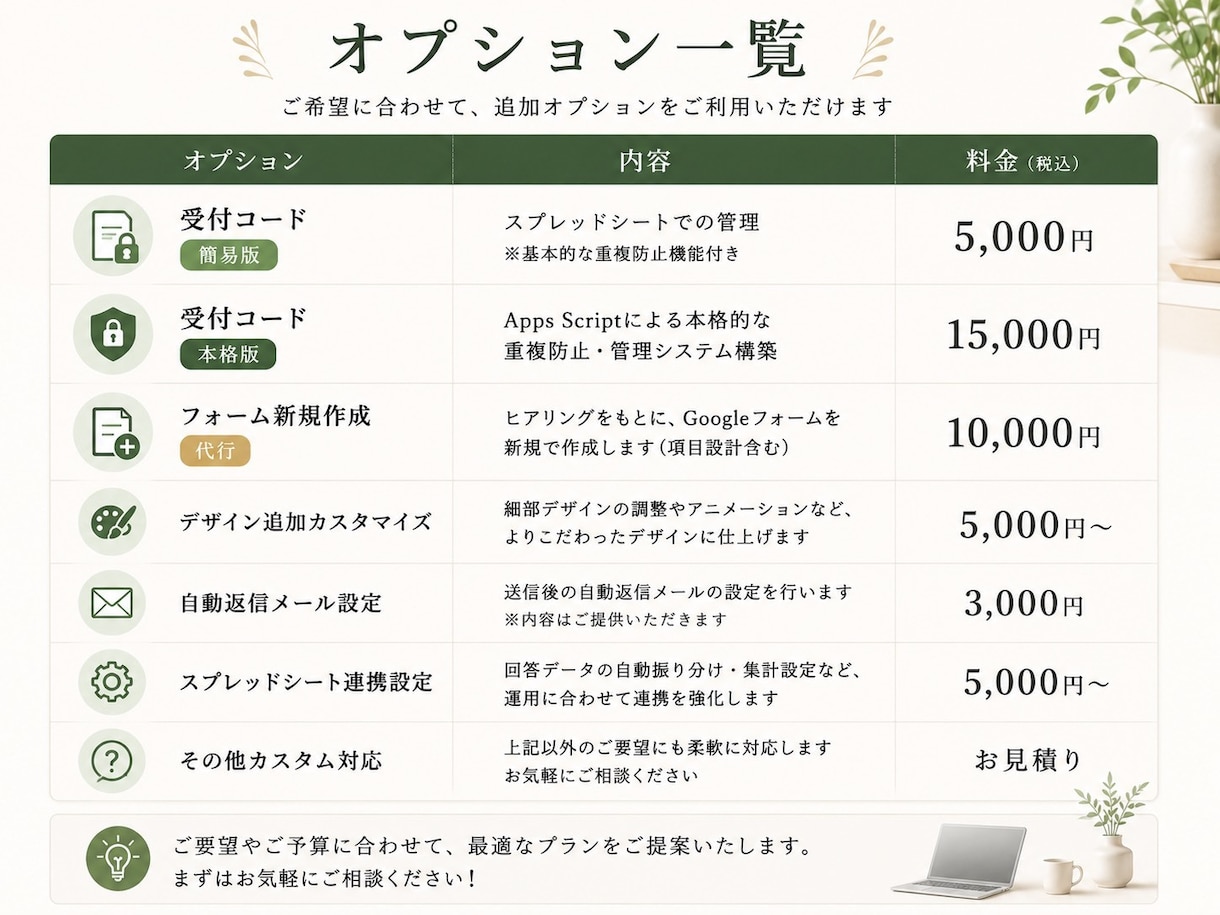 サイトに馴染むGoogleフォーム作ります サイトのデザインを壊さないフォームをgoogleで作成 イメージ8