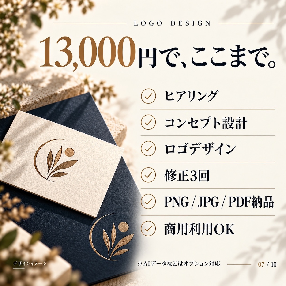 想いをカタチに。ロゴを丁寧に作成します 企業・店舗・ブランドの「らしさ」を形にするロゴ制作 イメージ6