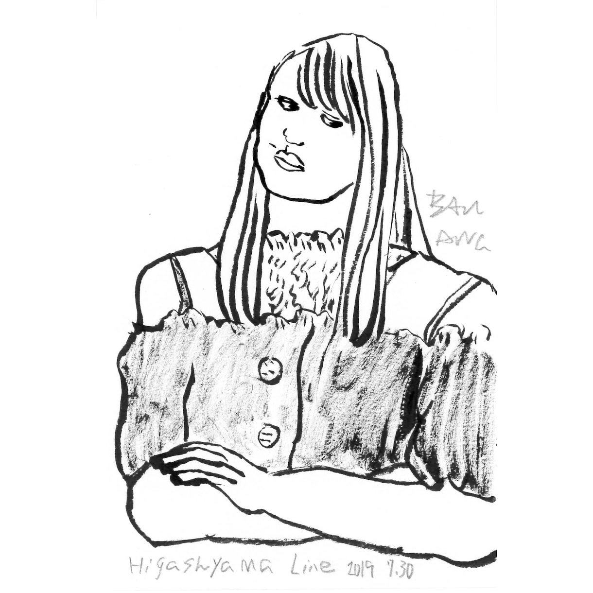 個性のあるイラスト風の似顔絵を描きます 詩集や挿絵みたいな感じの似顔絵を描かられてみませんかー イメージ2