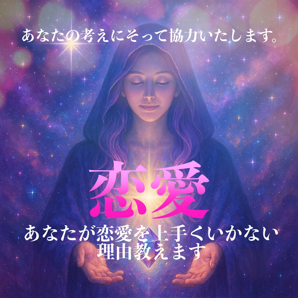 恋愛占い『あなたがなぜ恋できないのか占います』ます 恋愛は気持ちの問題（男性でも女性でも相談可能） イメージ1