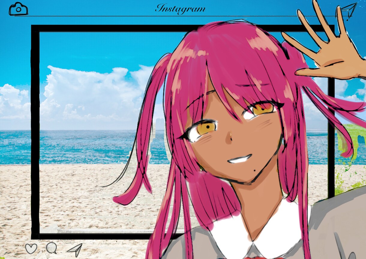 光の届かない美しさを描きます 貴方の創造世界を、黒く、艶やかに彩ります イメージ3