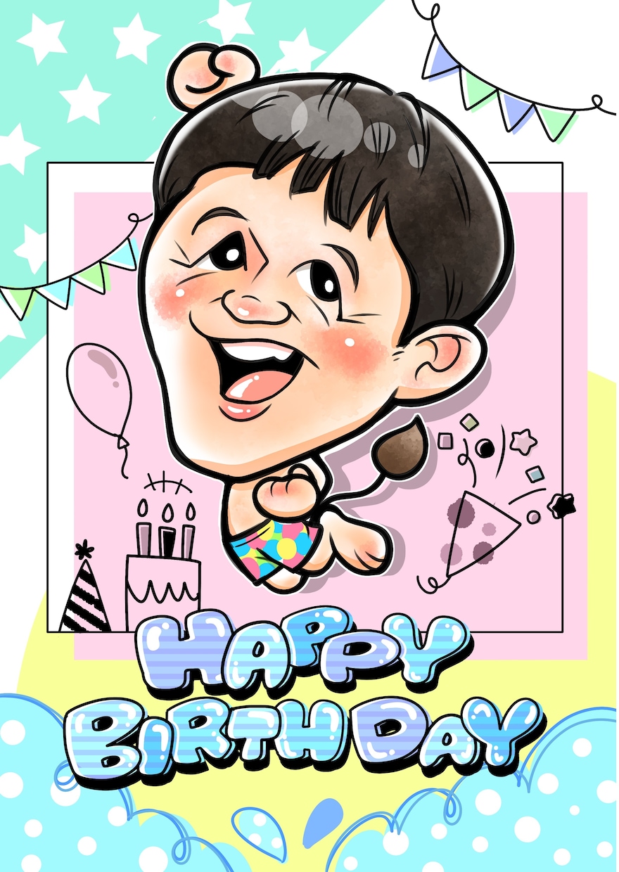 心温まる似顔絵描きます AIにはない!?心で描くあったか似顔絵です⸝⋆ イメージ8