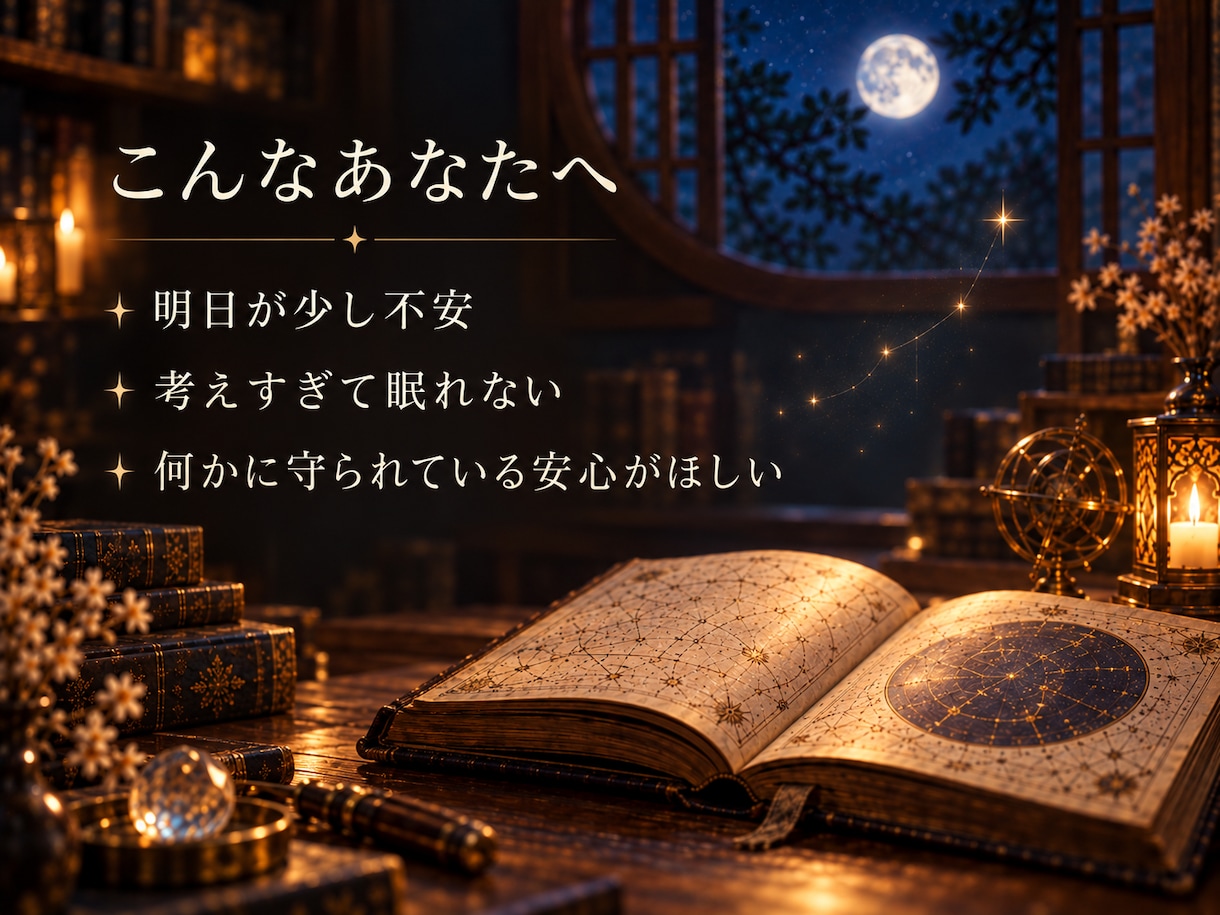 この星空あなた専用のお守りになります ・不安な夜に、音と星が守りを結ぶ、世界に１つの護符 イメージ2