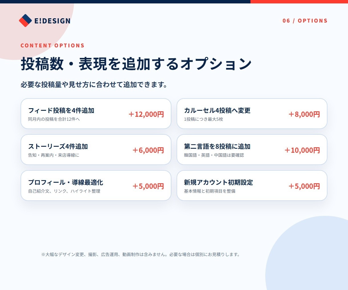 Instagram中心にSNS月8投稿を運用します Threads・X・TikTokにも追加展開できます イメージ6