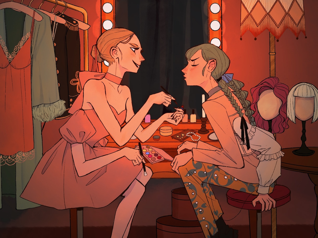 高品質なイラストを制作します 映画のワンシーンのような風景をお描きします！ イメージ1