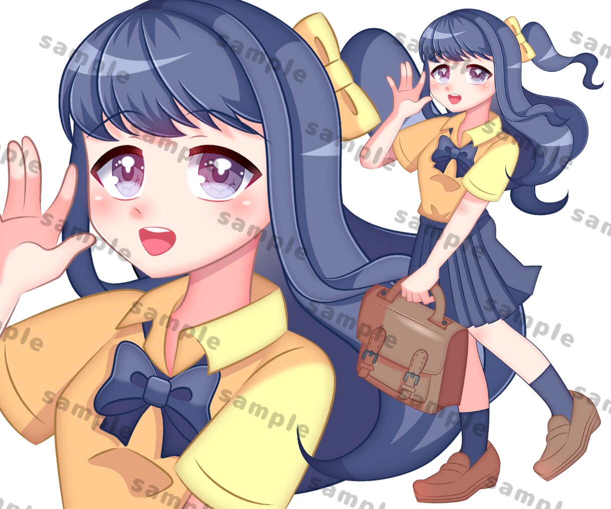 ver1のみ/IRIAM配信用イラスト作成します ポップでかわいい立ち絵！TRPG・youtube等にも！ イメージ3