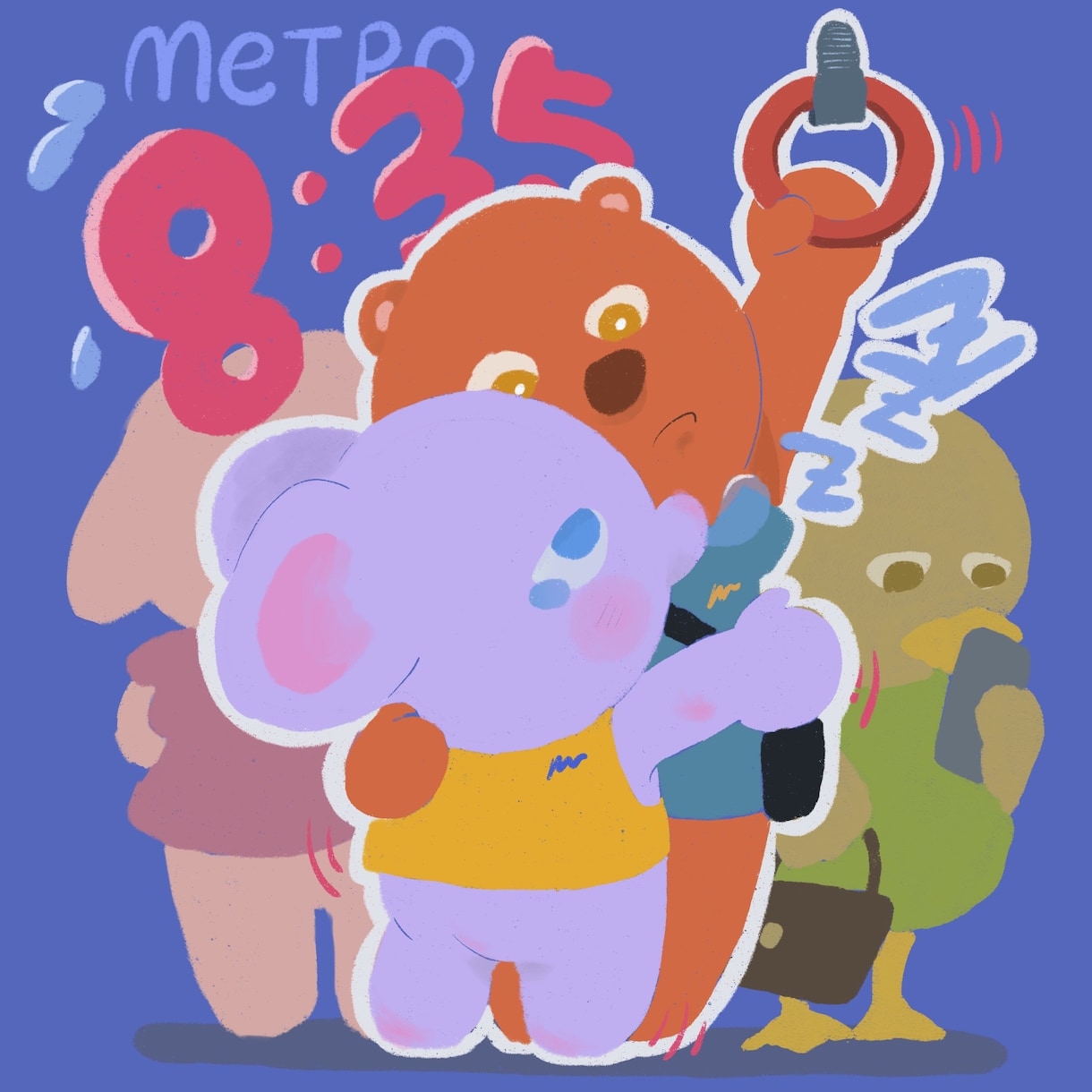 鮮やかな❤︎可愛い人物・動物イラスト描きます カップルアイコン・グッズに合わせるイラスト（デザイン可！） イメージ1
